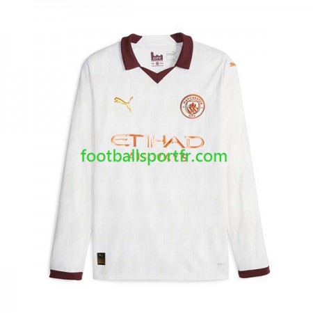 Tenue Manchester City Exterieur 2023-2024 Maillot de Foot ML